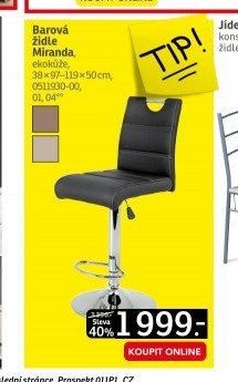 Barová židle Miranda - ASKO akcniletaky.com