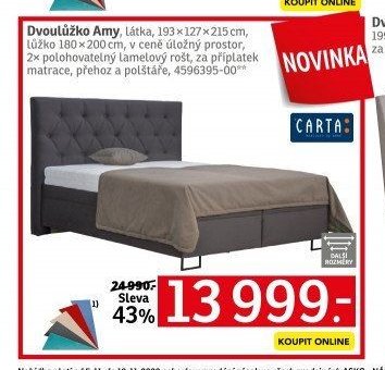 Dvoulůžko Amy - ASKO akcniletaky.com