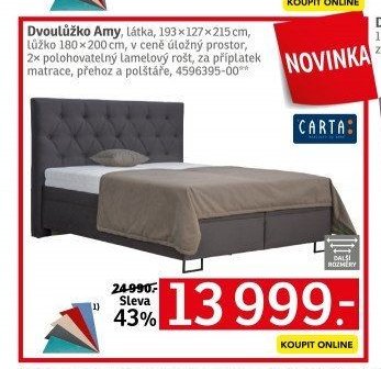 Dvoulůžko Amy - ASKO akcniletaky.com