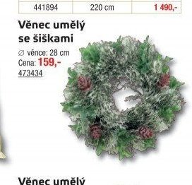 Věnec umělý se šiškami - UNI HOBBY akcniletaky.com