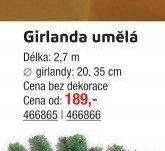 Girlanda umělá - UNI HOBBY akcniletaky.com
