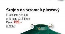 Stojan na stromek plastový - UNI HOBBY akcniletaky.com
