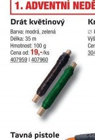 Drát květinový - UNI HOBBY akcniletaky.com