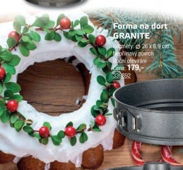 Forma na dort GRANITE - UNI HOBBY akcniletaky.com
