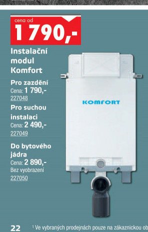 Instalační modul Komfort - UNI HOBBY akcniletaky.com