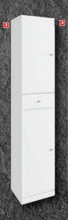 Skříňka vysoká Tania V 170 L/P - UNI HOBBY akcniletaky.com