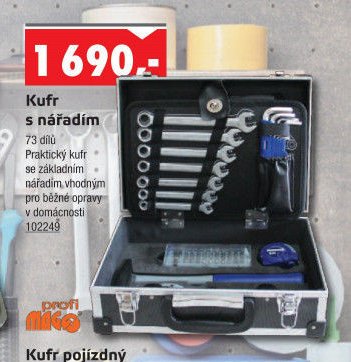 Kufr s nářadím 73 dílů - UNI HOBBY akcniletaky.com