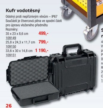 Kufr vodotěsný - UNI HOBBY akcniletaky.com
