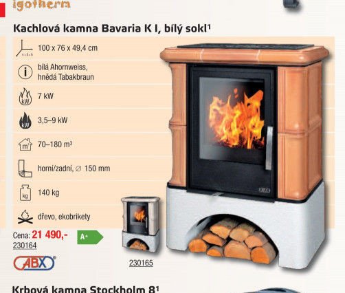 Kachlová kamna Bavaria K I - UNI HOBBY akcniletaky.com