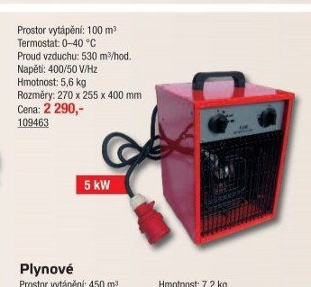 Stavební topidlo 5 kW - UNI HOBBY akcniletaky.com