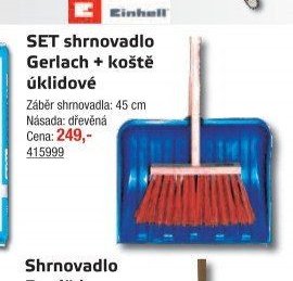SET shrnovadlo Gerlach + koště úklidové - UNI HOBBY akcniletaky.com