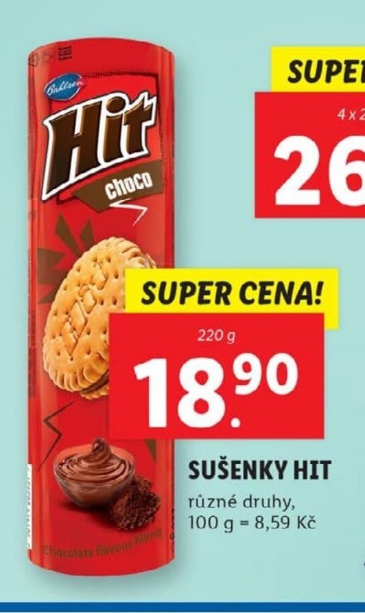 Sušenky Hit