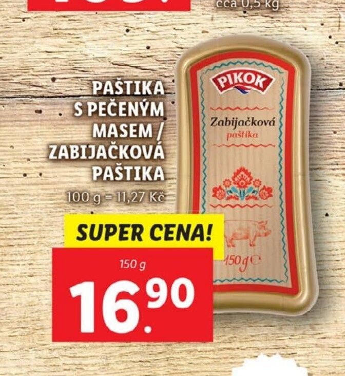 Paštika s pečeným masem / Zabijačková paštika