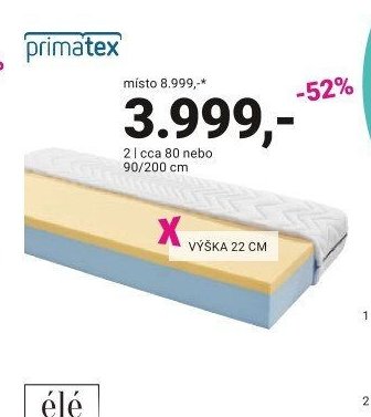Matrace 2 (cca 80 nebo 90/200 cm)