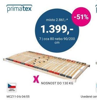 Matrace 7 (cca 80 nebo 90/200 cm)