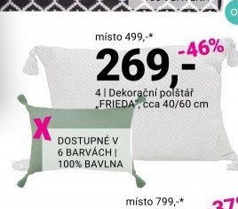 Dekorační polštář FRIEDA