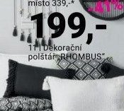 Dekorační polštář RHOMBUS