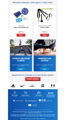 akční leták Sportisimo 8.11.2020-13.11.2020