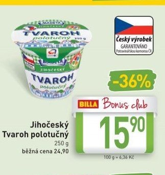Jihočeský Tvaroh polotučný