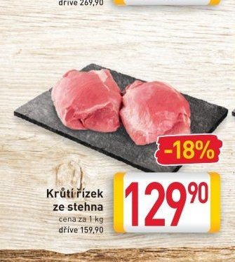 Krůtí řízek ze stehna
