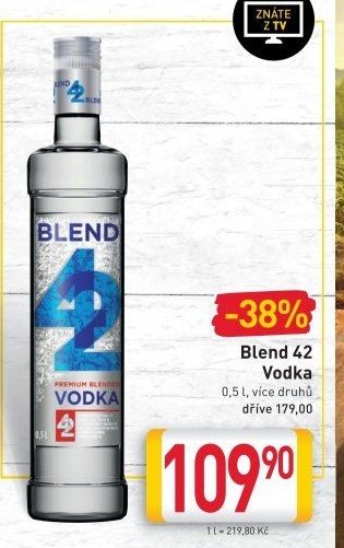 Blend 42 Vodka
