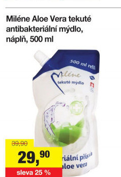 Tekuté mýdlo Miléne - náhradní náplň