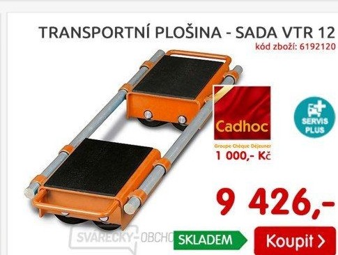Transportní plošina Unicraft