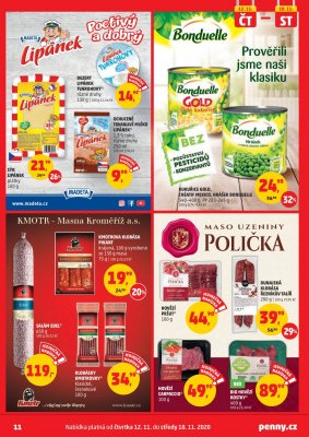 akční leták Penny Market 12.11.2020-18.11.2020
