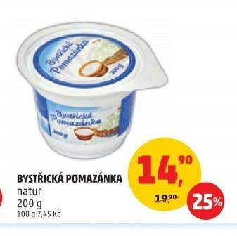Bystřická pomazánka natur