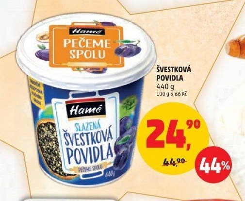 Hamé Švestková povidla 440 g