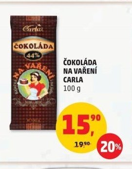 ČOKOLÁDA NA VAŘENÍ CARLA