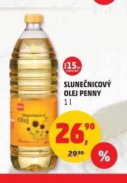 SLUNEČNICOVÝ OLEJ PENNY