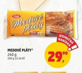 MEDOVÉ PLÁTY