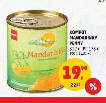 KOMPOT MANDARINKY PENNY