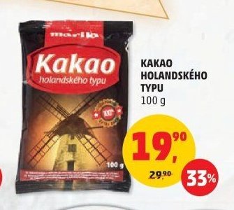 KAKAO HOLANDSKÉHO TYPU 100 g