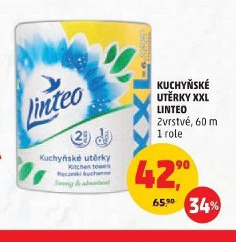 KUCHYŇSKÉ UTĚRKY XXL LINTEO