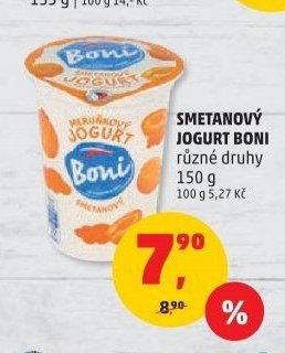 SMETANOVÝ JOGURT BONI