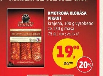 KMOTROVA KLOBÁSA PIKANT
