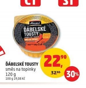 ĎÁBELSKÉ TOUSTY směs na topinky