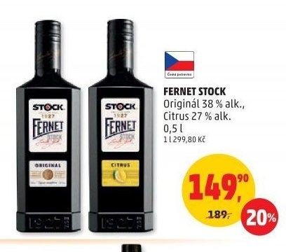 FERNET STOCK