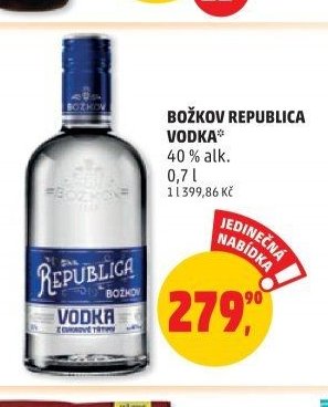 BOŽKOV REPUBLIKA VODKA