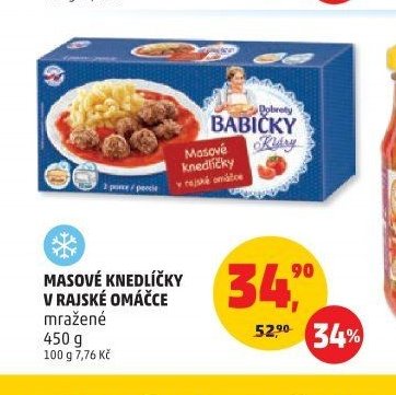 Masové knedlíčky v rajské omáčce