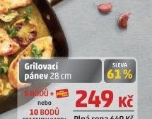 Grilovací pánev 28 cm
