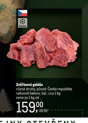 Zvěřinové guláše