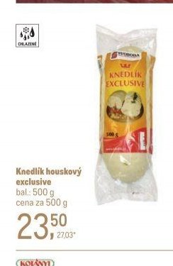 Knedlík houskový exclusive