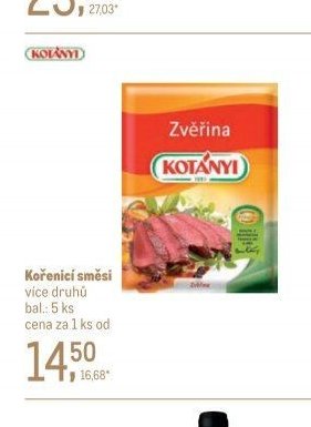 Koření směsi