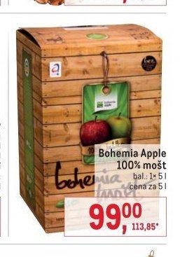Bohemia Apple 100% mošt