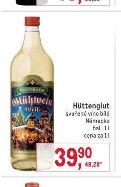 Hüttenglut svařené víno bílé