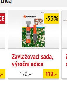 Zavlažovací sada, výroční edice - UNI HOBBY akcniletaky.com