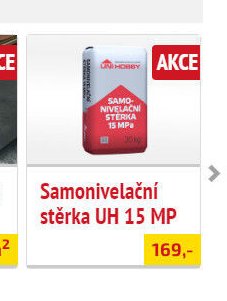 Samonivelační stěrka UH 15 MP - UNI HOBBY akcniletaky.com